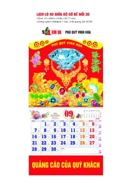 Lịch lò xo giữa gắn block