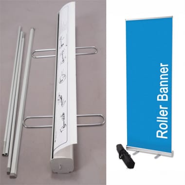 Standee Cuộn Nhôm Chân Inox 60x160cm