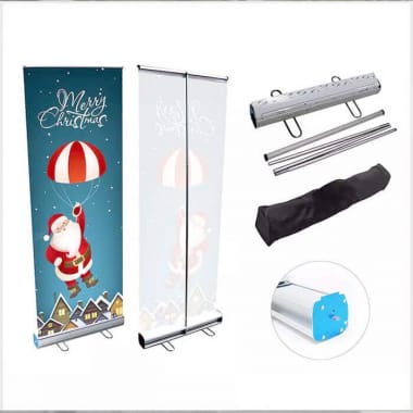 Standee Cuộn Nhôm Chân Inox 60x160cm
