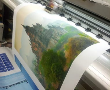 In tranh canvas Bình Dương