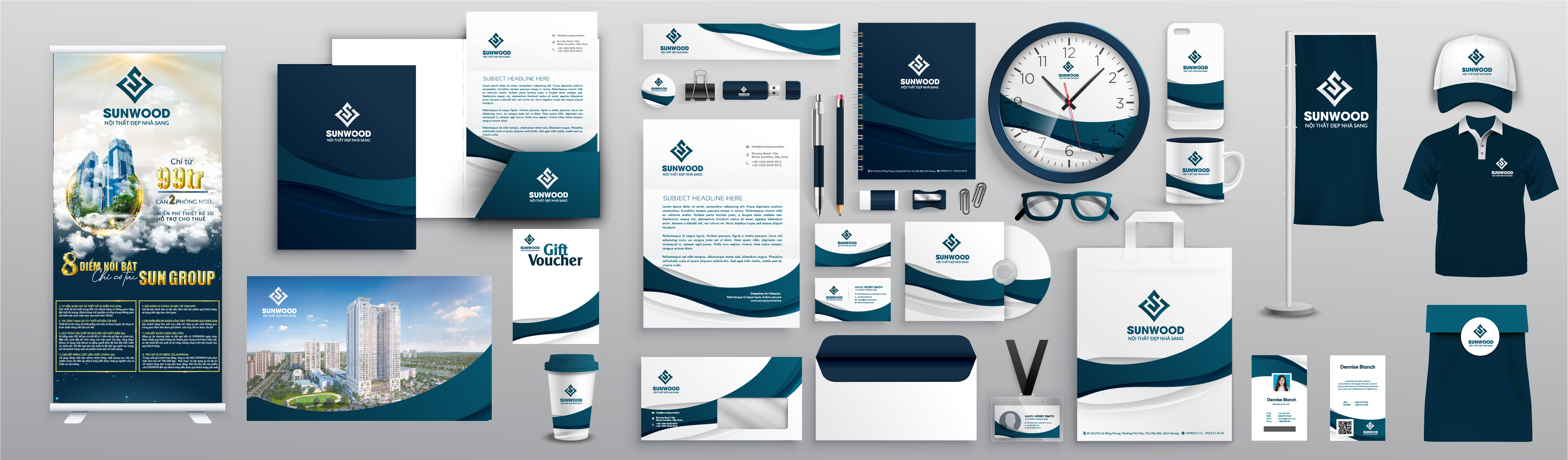 THIẾT KẾ BỘ NHẬN DIỆN THƯƠNG HIỆU